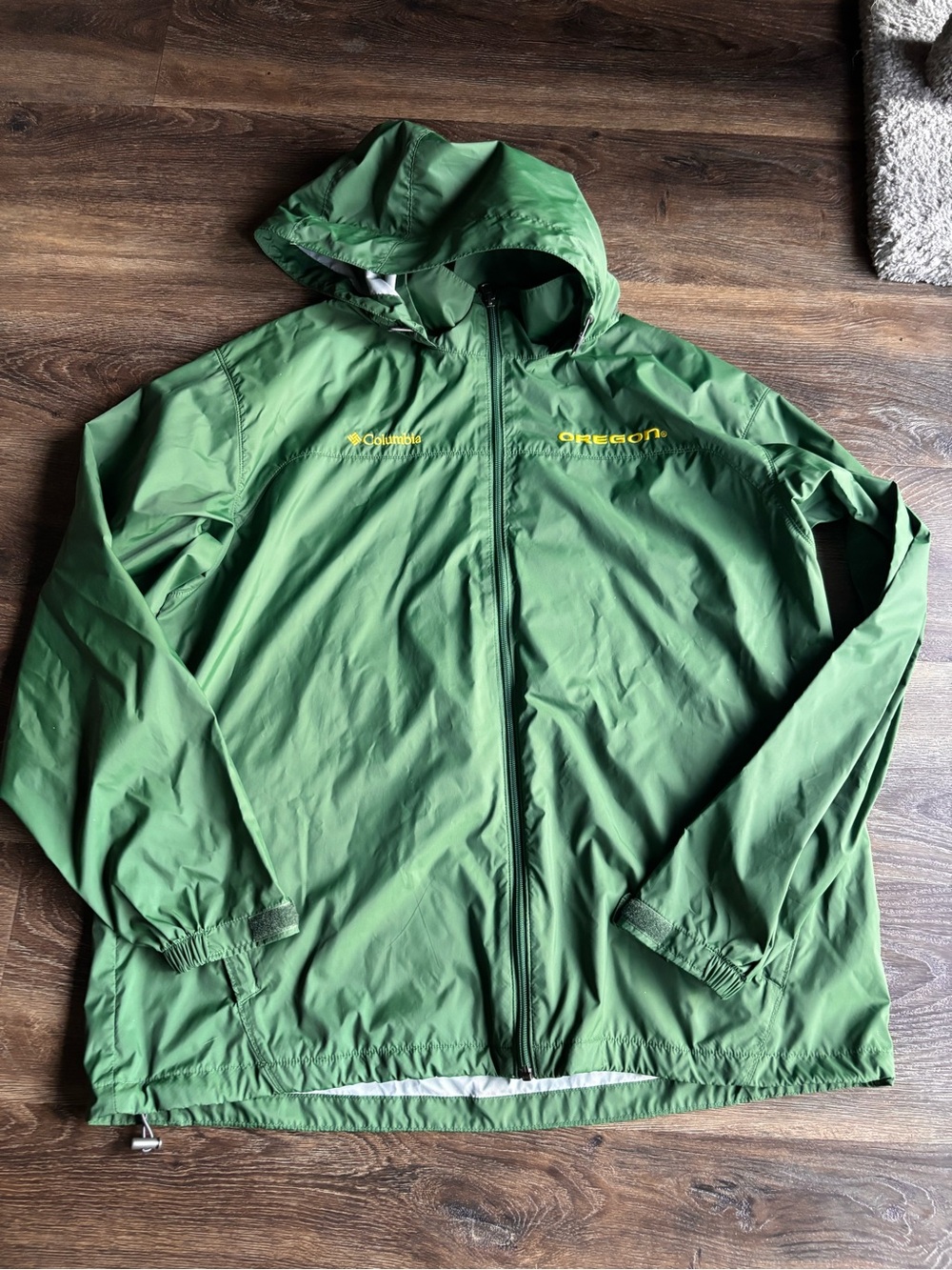 Columbia Men’s Collegiate Glennaker Lake Rain Jacket University of Oregon